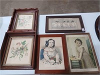 Early framed pictures