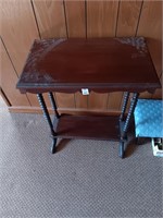 Early wood night stand (damaged)