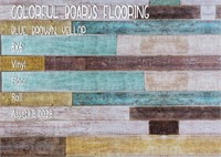 backdrop colorful boards- flooring 8x6