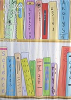 backdrop freedom cloth kids library 6x8