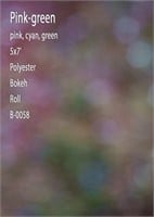 backdrop polyester pink green 5x7