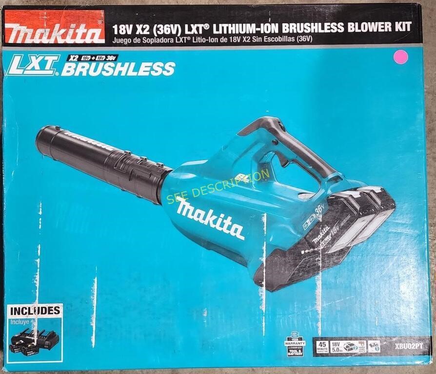 Makita Blower Kit 18 V Brushless Lithium-Ion Inclu