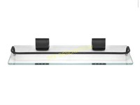 Modona 13.75" Glass wall Shelf