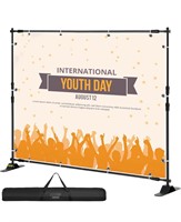 NEW $130 (10'x8') Backdrop Banner Stand