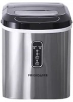 Frigidaire Stainless Steel Compact Ice Maker