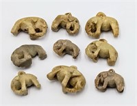 Nine Stone Elephant Beads