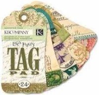 K&Company Tag Pad - 24 Assorted Tags