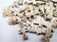 54 Mississippian Shell Beads
