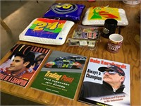 Lot of racing collectibles