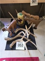 Antlers & moose decor