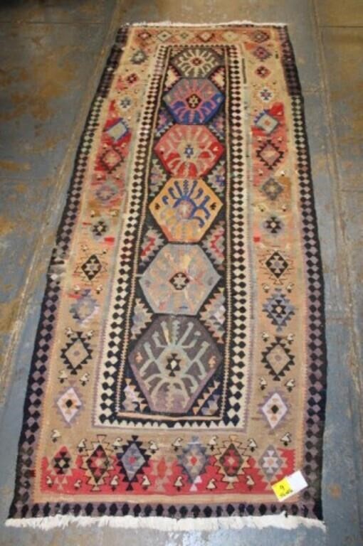 Antique Handmade Runner 3'5" x 8'5"