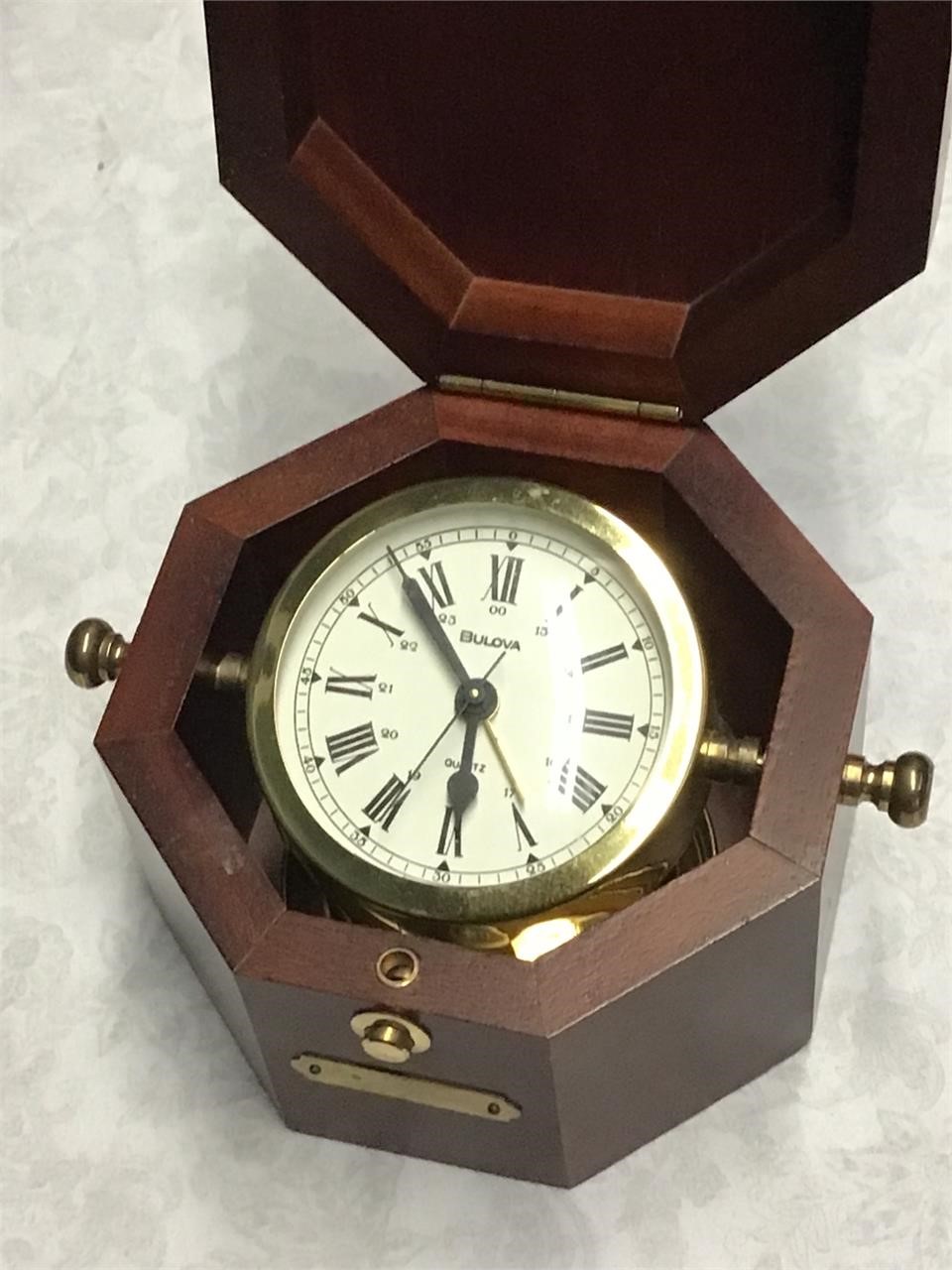 Vintage BULOVA desk clock