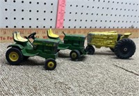 3 Small Yard Tractors