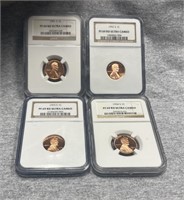 Group of NGC Graded Lincoln Cents