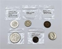 Collection of Foreign Coins & Tokens