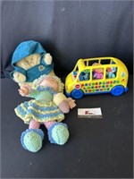 Crochet Strawberry shortcake, leap frog and a