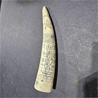 Hand carved horn?