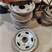 17" Steel Truck Rims