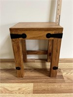 Small Faux Wood Decorative Stand