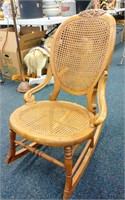 Nice Vintage Wicker Rocking Chair