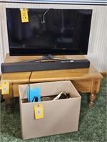 SAMSUNG TV APPROX. 42 INCHES W/REMOTE & ROKU