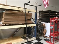 Wall Mount Material Rack