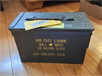 .38CAL AMMO & BOX-APPROX. 350 ROUNDS