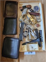 MENS WRIST WATCHES AND WALLETS