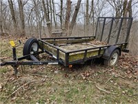 PRO-STAR SINGLE AXEL TRAILER W/BUMPER HITCH