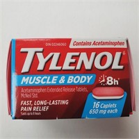 Tylenol Muscle & Body, 16 caplets x2