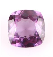 17.10CT CUSHION-CUT BI-COLOR SAPPHIRE GEMSTONE