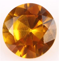 7.60CT ROUND YELLOW SAPPHIRE LOOSE GEMSTONE