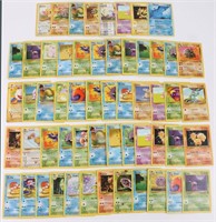 POKEMON COLLECTIBLE MIXED SET CARDS - LOT OF 56