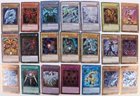 YUGIOH! ULTRA RARE COLLECTIBLE CARDS - LOT OF 21