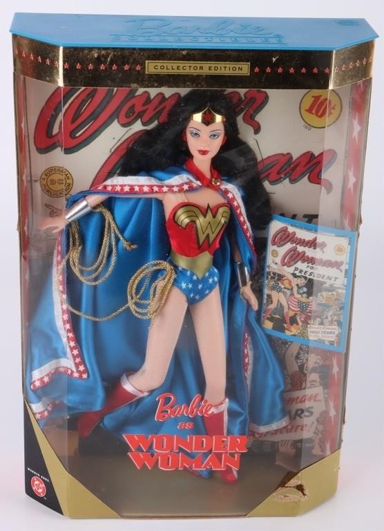 1999 BARBIE AS WONDER WOMAN COLLECTOR'S EDITION