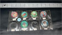 Various baseball, sports coins