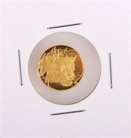 .999 FINE GOLD SOUTH AFRICA 1/10OZ 1998 COIN