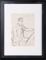 PABLO PICASSO ORIGINAL SKETCHING IN THE MANNER OF