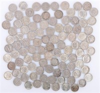 90% SILVER COLLECTIBLE ROOSEVELT DIMES - LOT OF 90