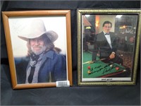Signed Willie Nelson & Paul Geral Prints