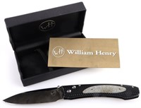 WILLIAM HENRY EDC E10-8 KNIFE W/ COA