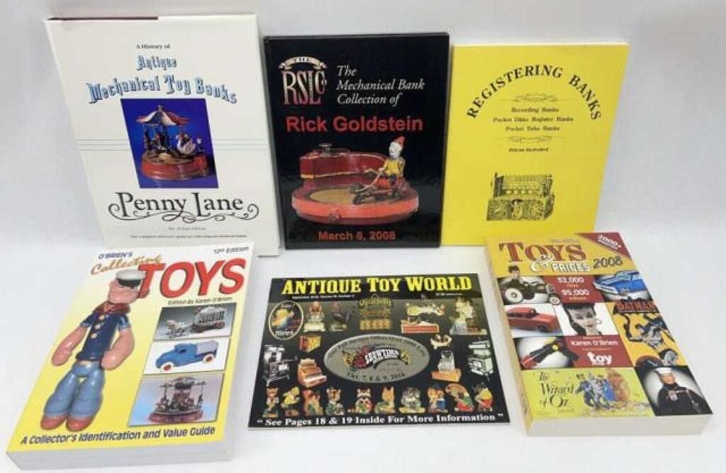 6 Antique Toy Catalogs