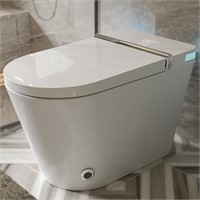 Smart Toilet with Bidet Combo 27.5' w/ LED Light