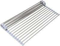 Roll Up Dish Drying Rack-Over Sink Caddy 20.5x15.7