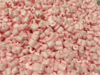 Pink Packing Peanuts - 60 Gallons/8 Cubic Feet