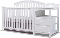 Berkley Crib and Changer  Baby Bed  Daybed - White