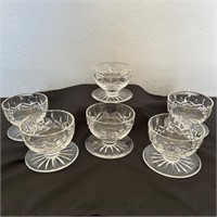 6 Lismore Dessert Bowls by Waterford