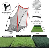 10x7ft Golf Practice Net with Extras In Bag