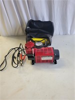 12 volt air compressor with hose and case