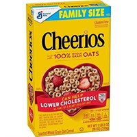 Original Cheerios Heart Healthy Cereal  18 OZ Fami